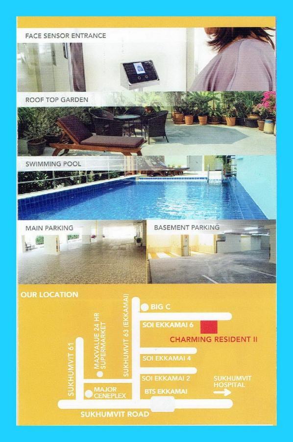 Charming Resident At Ekkamai From Studio Unit Up To 2 Bedroom Apartment Bangkok Buitenkant foto